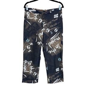 Tempo Paris Capri Pants Brown 10